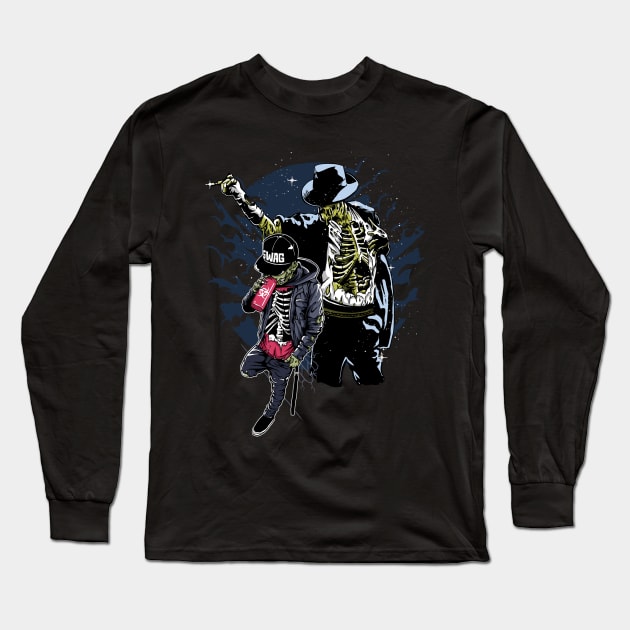 PopSwag Long Sleeve T-Shirt by Dark Planet Tees